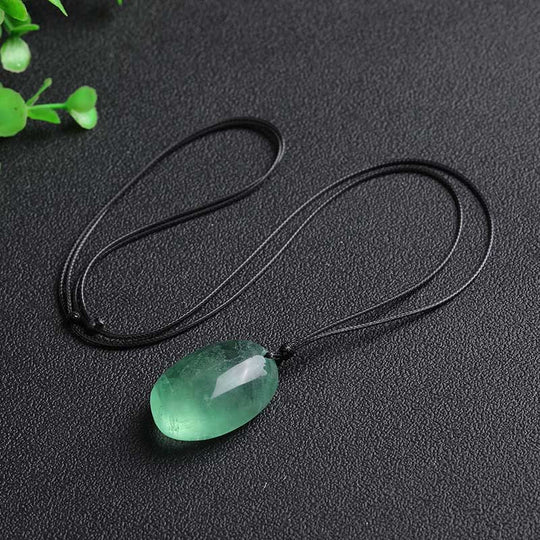 Bodhi Stones Green Fluorite Power Necklace Pendant