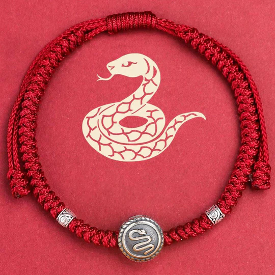 Bodhi Stones 12 Chinese Zodiac Lucky Red String Bracelet