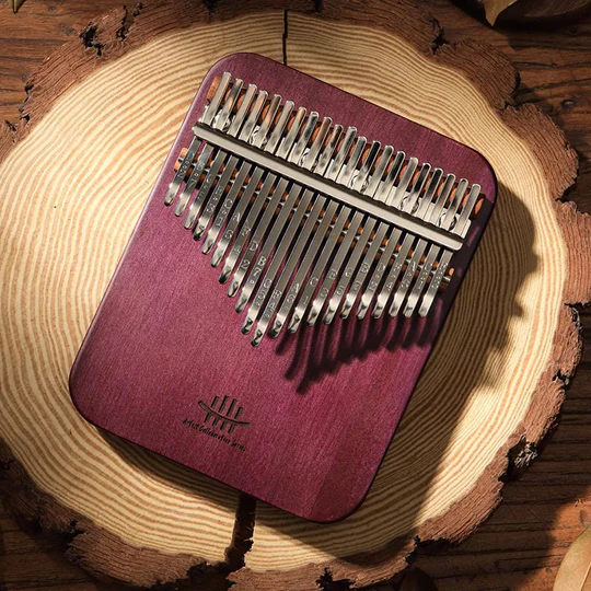 Bodhi Stones Kalimba 21 Keys Thumb Piano Peltogyne Wood Portable Finger Piano