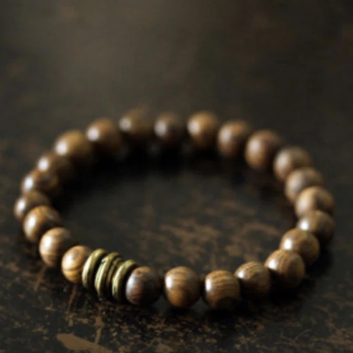 Bodhi Stones Tibetan Sandalwood Protection Bracelet