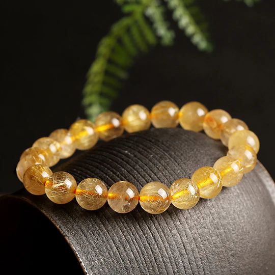 Bodhi Stones Natural Citrine Blessing Protection Bracelet