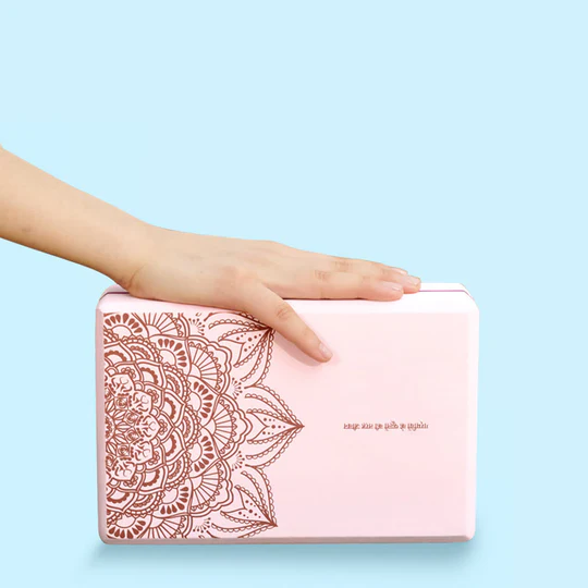 Bodhi Stones Tibetan Mandala Mindful Soft Non-Slip Foam Yoga Block